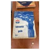 Set of 5 Vintage Standard Oil Lubrication Service Guides 1940s-1950s