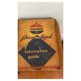 Set of 5 Vintage Standard Oil Lubrication Service Guides 1940s-1950s