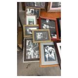 Collection of Framed Rolling Stones Black and White Photographs