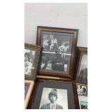 Collection of Framed Rolling Stones Black and White Photographs