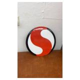 Vintage Safeway Supermarket Metal Sign with Red S Logo