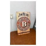 Jim Beam Genuine Beam Wall Sign