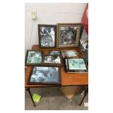 Collection of Framed Vintage Black and White Photographs