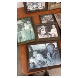 Collection of Framed Vintage Black and White Photographs