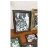 Collection of Framed Vintage Black and White Photographs