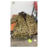 American Clearwater Stormcoat Camouflage All-Weather Jacket Size Large