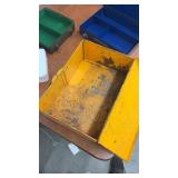 Collection of 4 Vintage Metal First Aid Kit Boxes Assorted Brands