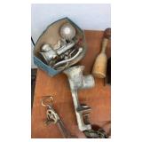 Collection of Vintage Kitchen Hand Tools and Grinders