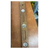 Set of 4 Vintage Wooden Carpenter Levels