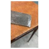 Vintage Large Woodworking Chisel with Wooden Handle