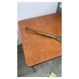 Vintage Large Woodworking Chisel with Wooden Handle