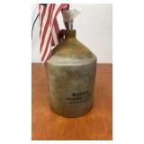Antique Stoneware Jug Marked Rose Distillers Atlanta