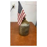 Antique Stoneware Jug Marked Rose Distillers Atlanta