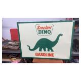 Sinclair Dino Gasoline Metal Advertising Sign