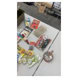 Fishing Tackle Box with Assorted Lures, Floats, and Accessories