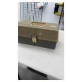 Fishing Tackle Box with Assorted Lures, Floats, and Accessories