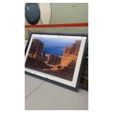 Framed Landscape Photograph of Southwestern Canyon Scene