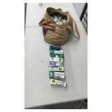 Large Collection of Mixed Golf Balls with Carry Bag