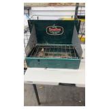 KampKook Camp Stove with 2 Plastic Toolboxes