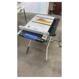 Ryobi 10 Inch Portable Table Saw with Folding Stand and Wheels