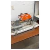MK-660 Tile Saw with Water Tray and Table