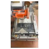 MK-660 Tile Saw with Water Tray and Table