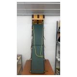 L.L. Bean Fleur du Snow Wooden Toboggan Sled with Cushion