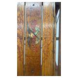 Vintage Flexible Flyer Wooden Sled with Steel Runners