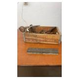 Box of Vintage Hand Tools with Ravenhorst Nameplate