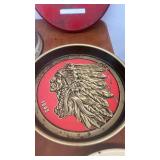 Collection of 8 Vintage Beer Advertising Trays - Budweiser, Schmidt, Edelweiss, Schlitz and More