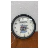 Windsor Canadian Wall Clock with Fish Motif
