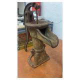 Pair of Vintage Cast Iron Hand Water Pumps