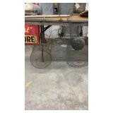 Vintage Fishing Collection with Baskets, Minnow Buckets, Net, and Accessories