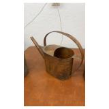 Set of 3 Vintage Metal Oil Cans and Watering Can