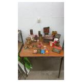 Collection of 23 Vintage Advertising Tins and Tobacco Tins