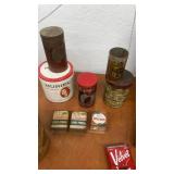 Collection of 23 Vintage Advertising Tins and Tobacco Tins