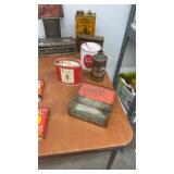 Collection of 23 Vintage Advertising Tins and Tobacco Tins