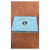 Collection of Vintage Cigarette and Tobacco Tins Including Omar, Lucky Strike, Chesterfield