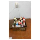 Collection of Vintage Cigarette and Tobacco Tins Including Omar, Lucky Strike, Chesterfield