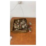 Collection of Vintage Cigarette and Tobacco Tins Including Omar, Lucky Strike, Chesterfield