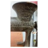 Universal No. 3 Cast Iron Food Chopper Vintage Meat Grinder