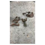 Collection of Vintage Western Cowboy Spurs Assorted Styles