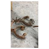 Collection of Vintage Western Cowboy Spurs Assorted Styles