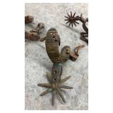 Collection of Vintage Western Cowboy Spurs Assorted Styles