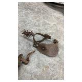 Collection of Vintage Western Cowboy Spurs Assorted Styles