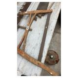 Collection of Vintage Hand Saws and Blade Tools