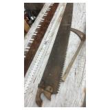 Collection of Vintage Hand Saws and Blade Tools