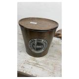 Vintage Standard Oil Company Mica Axle Grease Tin Can