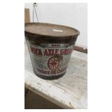 Vintage Standard Oil Company Mica Axle Grease Tin Can