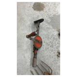 Collection of Vintage Hand Tools with Metal Storage Box